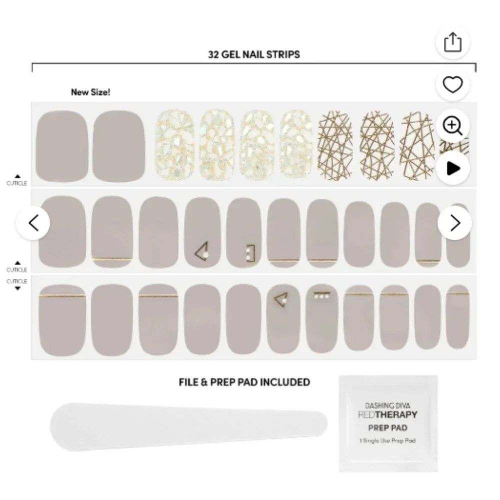 Dashing Diva Gloss Ultra Gel Palette - All Lined Up - Picture 2 of 9